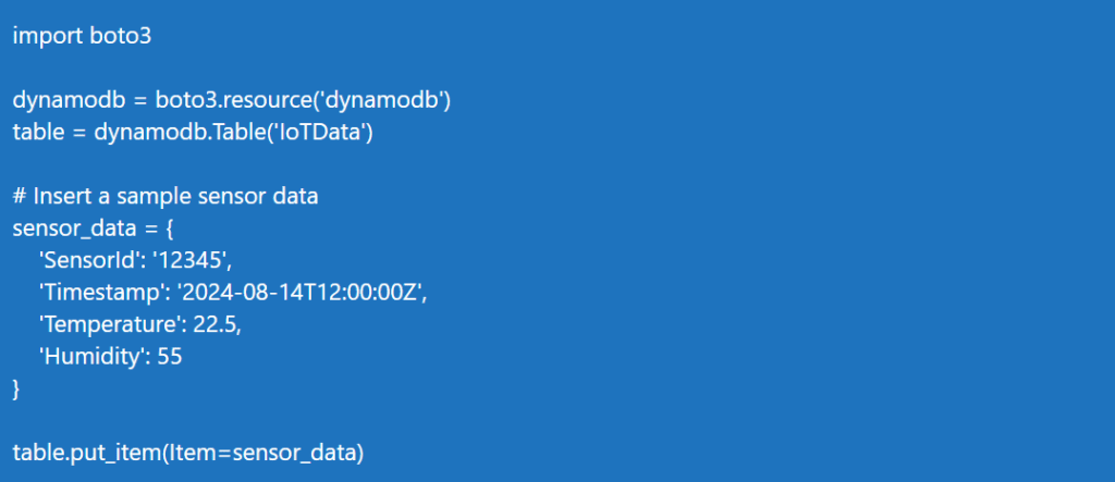 Example of DynamoDB vs MongoDB in Automation